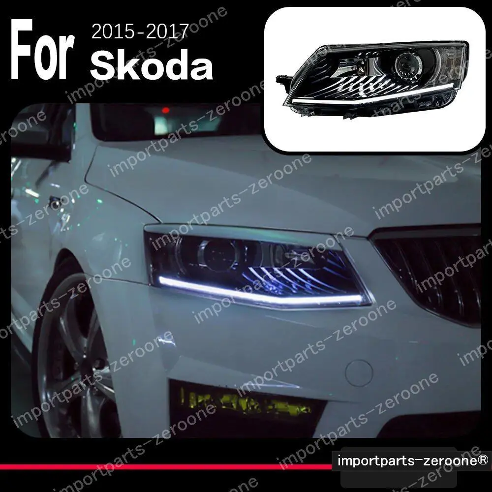 シュコダ　オクタビア　スタイリングヘッドライト　Xl　2015～2017　Headlihgt 　　-Had-1009 1