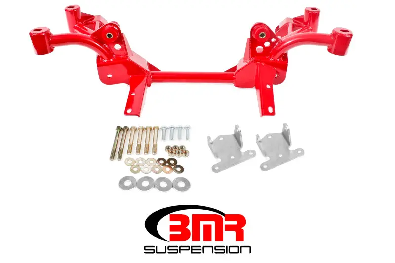 Bmr 82-92 3Rd Gen F-Body K-Member W/ Sbc/Bbc Motor Mounts And Pinto Rack Mounts - Red 1