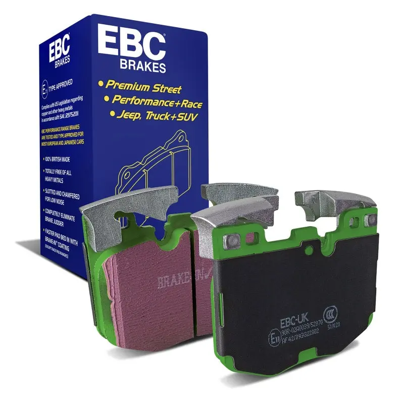 Ebc 2017+ Bmw 530 2.0L Turbo (G30) Greenstuff Front Brake Pads 1
