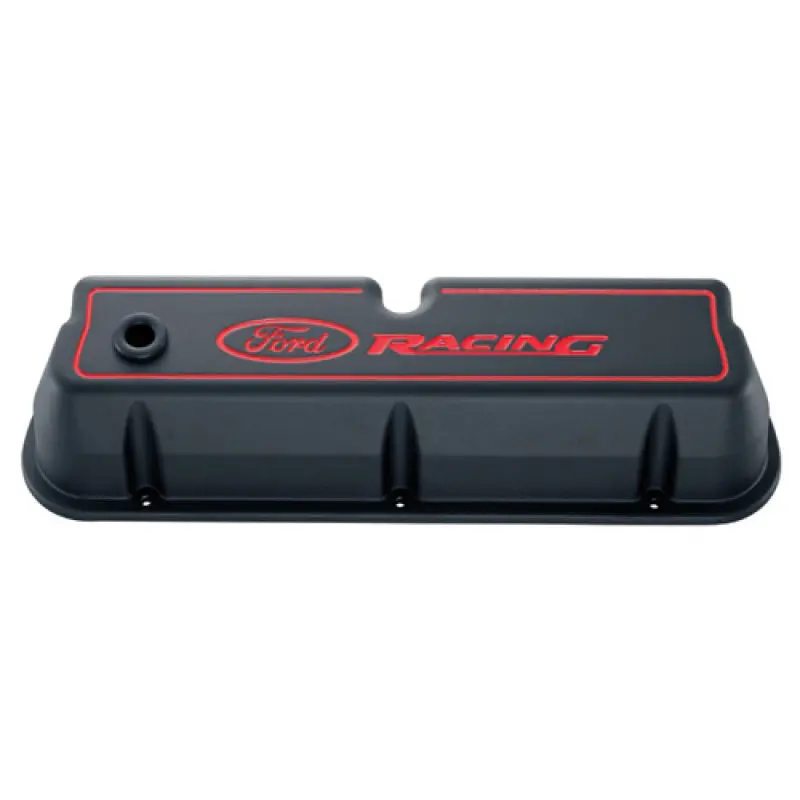 Ford Racing Logo Die-Cast Black Valve Covers 1