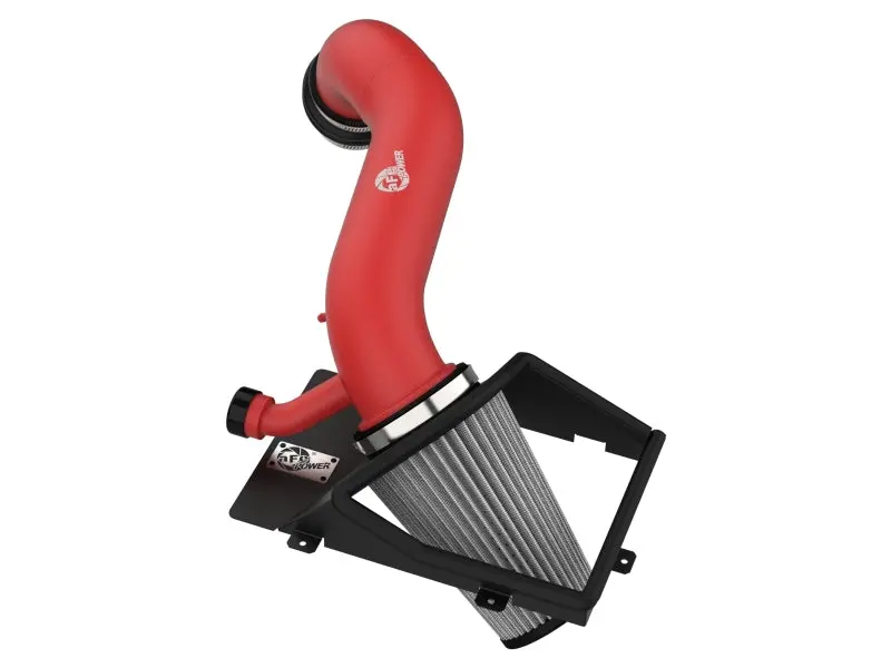 Afe Rapid 15-21 Vw Gti L4 2.0L Induction Red Edition Cold Air Intake System W/ Pro Dry S Filter 1
