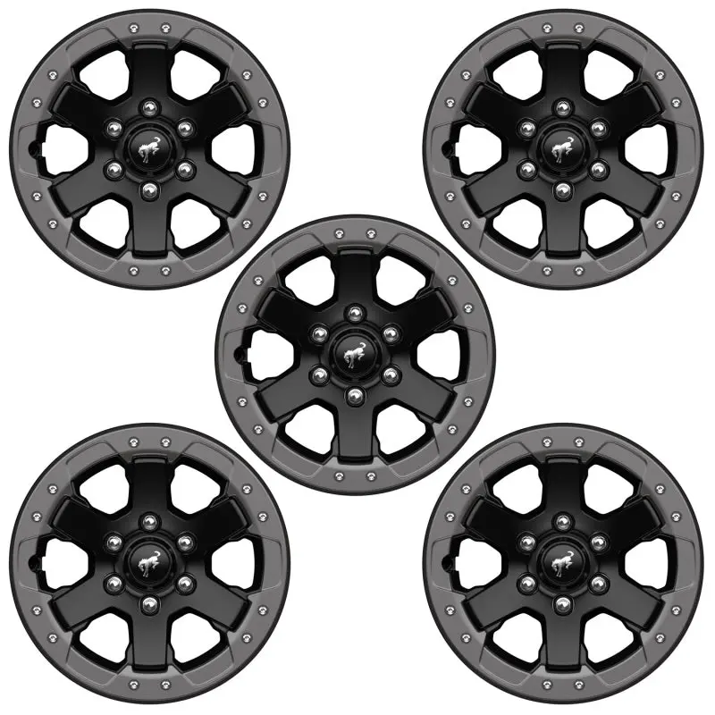 Ford Racing 2021+ Bronco Wildtrak Bead Lock Capable Wheel Kit 1