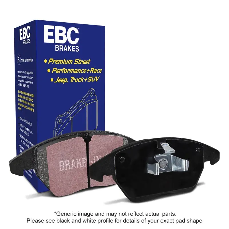 Ebc 00-03 Bmw Z8 5.0 Ultimax2 Front Brake Pads 1
