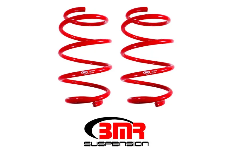 Bmr 16-17 6Th Gen Camaro Front Performance Version Lowering Springs - Red 1