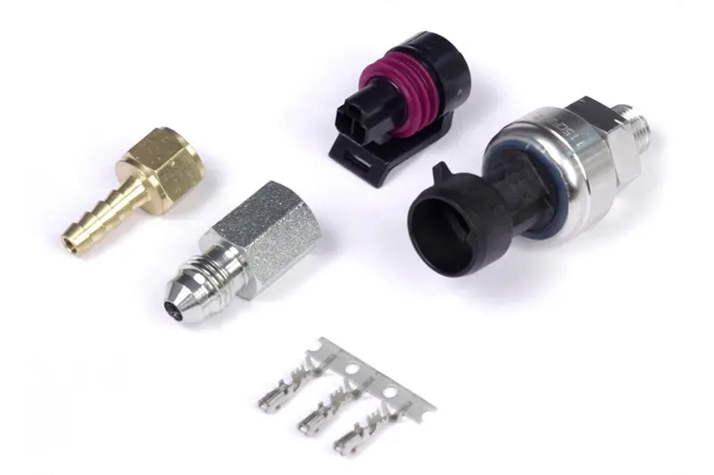 Haltech 7 Bar Ti Map Sensor 1/8 Npt (Incl Plug & Pins/-4 An & 5Mm Hosetail Adaptors) 1