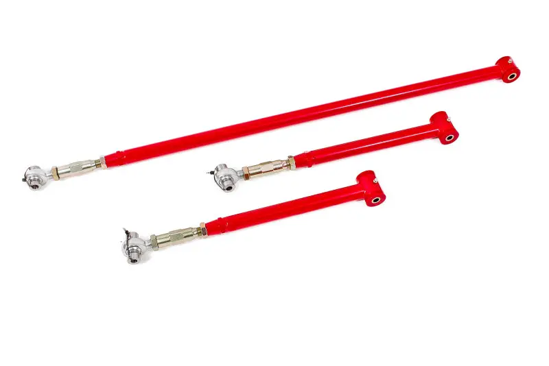 Bmr 82-02 3Rd Gen F-Body On-Car Adj. Rear Suspension Kit Poly/Rod End - Red 1