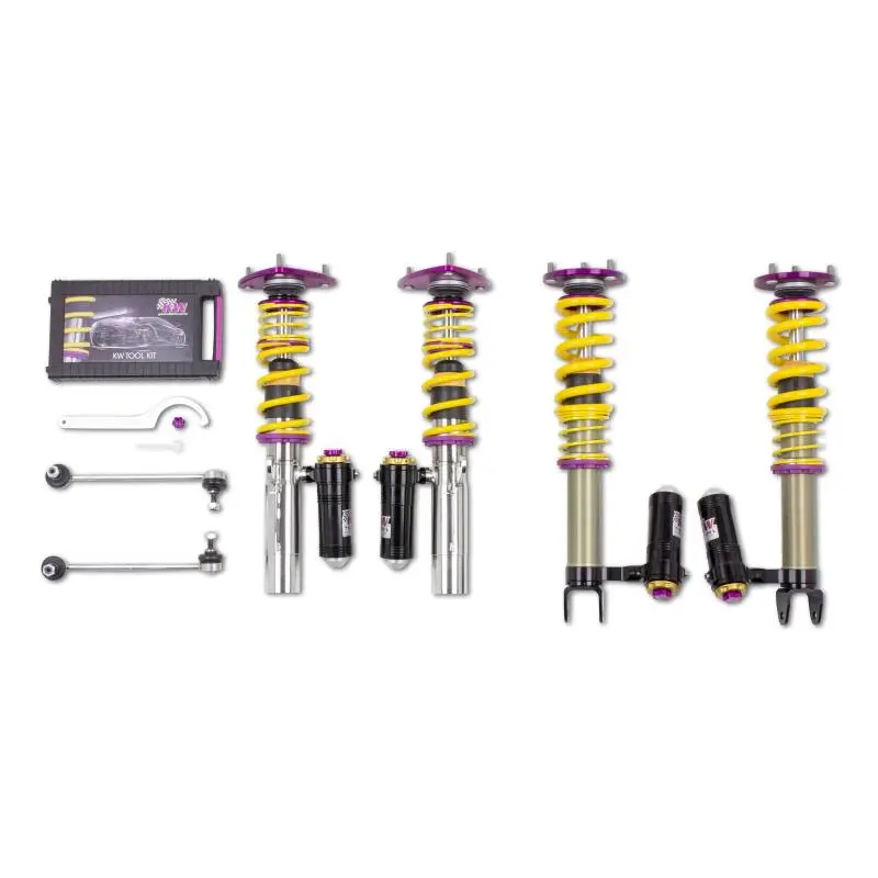 Kw Porsche 911 997 Carrera 4/4S Turbo Clubsport Coilover Kit 3-Way 1