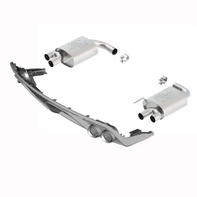 Ford Racing 2015 Ford Mustang 5.0L Touring Muffler Kit W/ Gt350 Tips 2