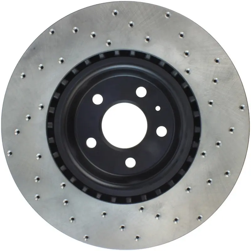 Stoptech 12 Audi A6 Quattro/11-12 A7 Quattro/13 Q5/7-11/13 S4/12 S5 Front Right Drilled Rotor 1
