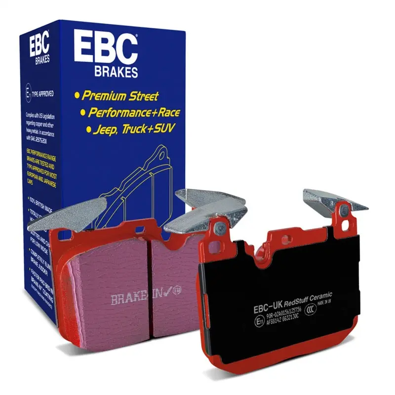 Ebc 14+ Bmw M3 3.0 Twin Turbo (F80) Redstuff Front Brake Pads 1