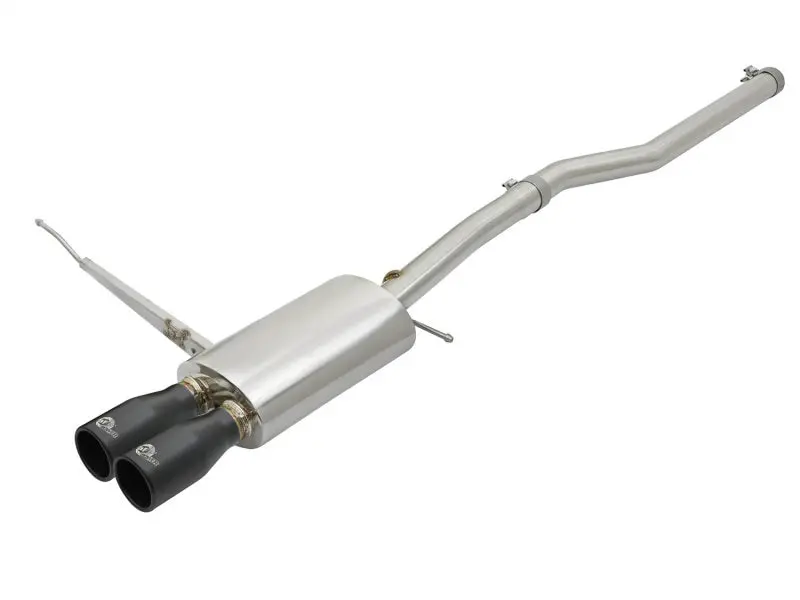 Afe Machforce Xp Exhausts Cat-Back Ss-304 14-17 Mini Cooper S Hardtop 2-Door W/ Black Tips 1