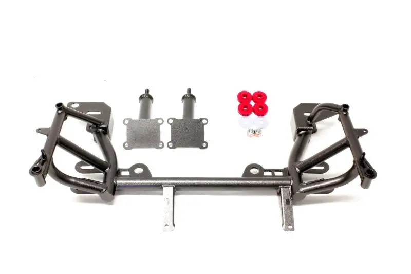 Bmr 93-02 F-Body K-Member W/ Low Mount Turbo Ls1 Motor Mounts And Pinto Mounts - Black Hammertone 1