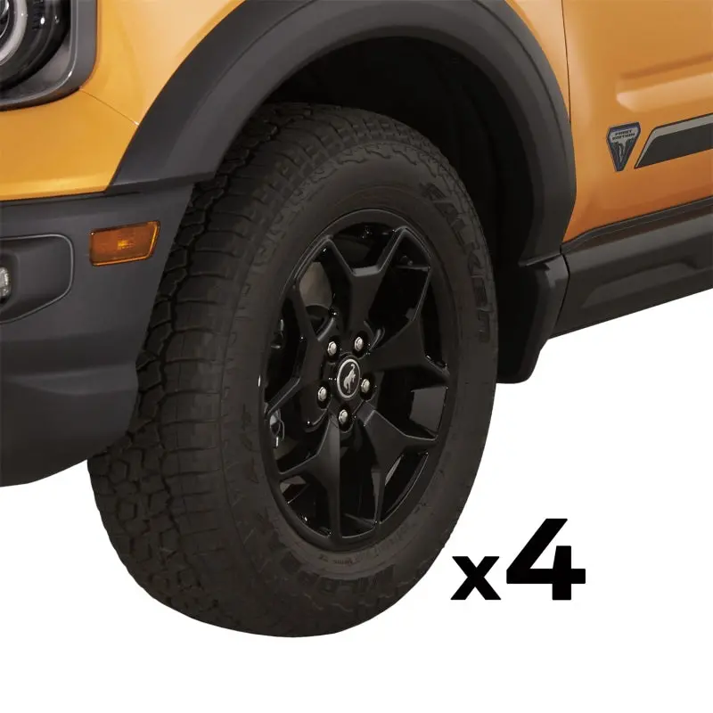 Ford Racing 21-22 Bronco Sport 17 Wheel Kit - Gloss Black 1
