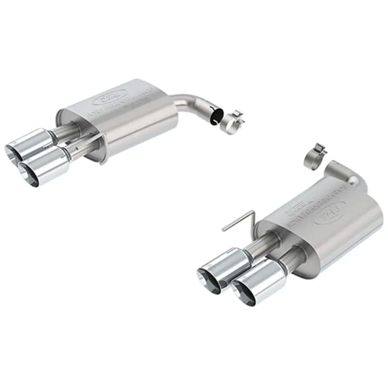 Ford Racing 2018 Mustang Gt 5.0L Extreme Muffler Kit - Chrome Tips 1