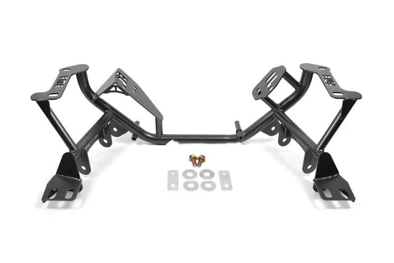 Bmr 79-95 Ford Mustang K-Member Standard Version W/ Coilover Perches - Black Hammertone 1