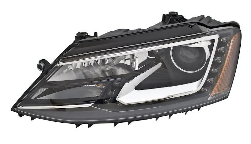 Hella 2013-2014 Volkswagen Jetta Headlight Assembly 1
