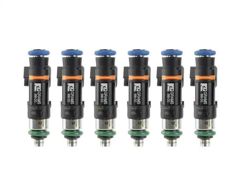 Grams Performance Nissan R32/R34/Rb26dett (Top Feed Only 14Mm) 550Cc Fuel Injectors (Set Of 6) 1