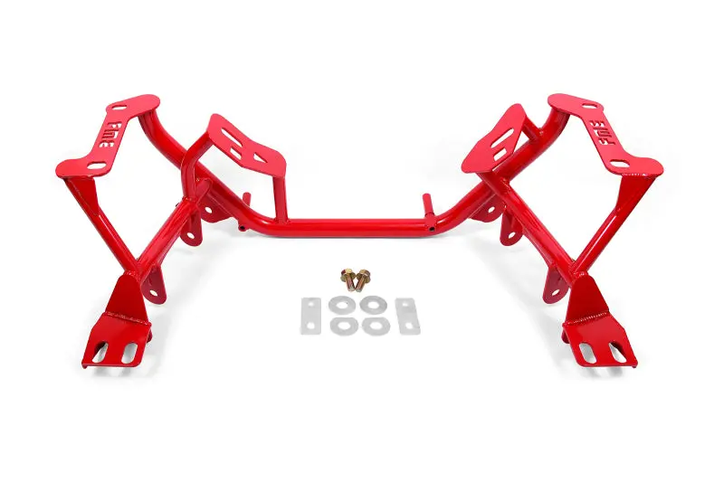 Bmr 96-04 New Edge Mustang K-Member Standard Version / Coilover Version - Red 1