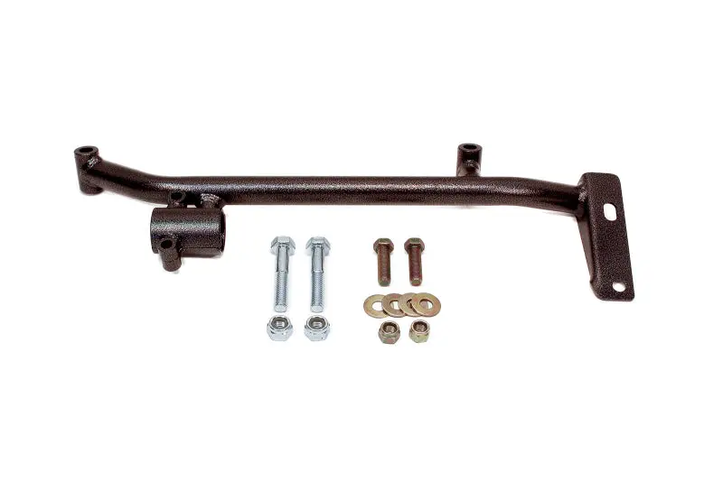Bmr 93-02 F-Body Manual Steering Bracket (For Stock K-Member Only) - Black Hammertone 1