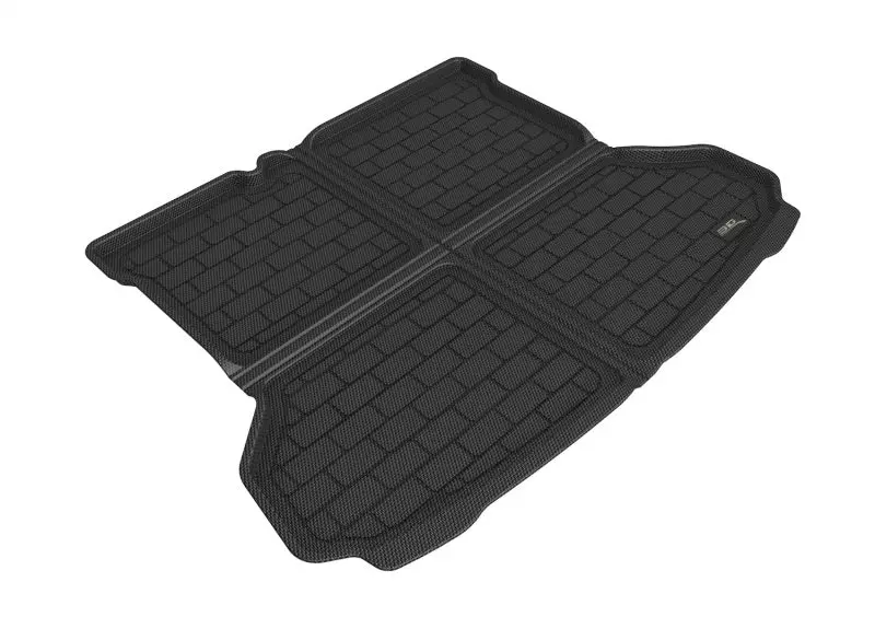3D Maxpider 21-24 Volkswagen Id.4 Kagu Black Cross Fold Cargo Liner 1