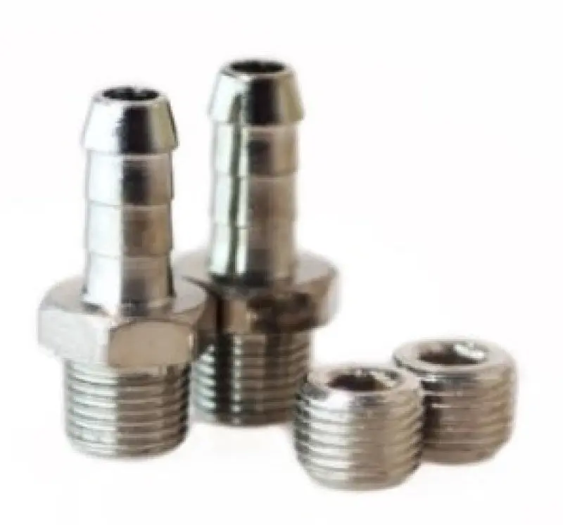Turbosmart Wg50/60 1/8Npt - 6Mm Hose Tail Fitting Kit W/ Plug 1