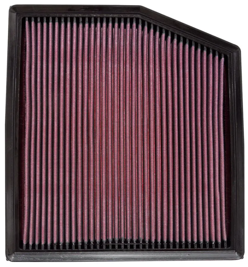 K&N 10-12 Bmw 135I/335I/335I Xdrive/X1 35I 3.0L L6 (E90) Replacement Air Filter 2