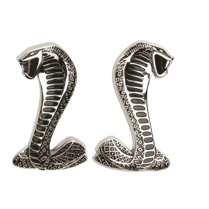 Ford Racing Cobra Snake Fender Emblems 1