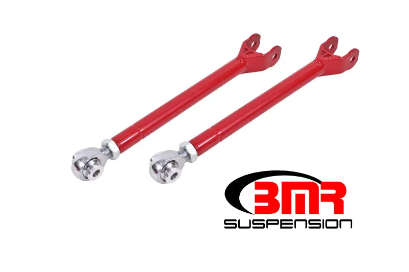 Bmr 08-17 Challenger Lower Trailing Arms W/ Single Adj. Rod Ends - Red 1