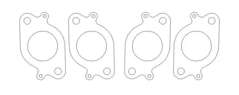 Cometic Vw 1.8L 16V 85-96 Exhaust Set .030 Inch Mls Head Gasket 1.525 Inch Round Port 2