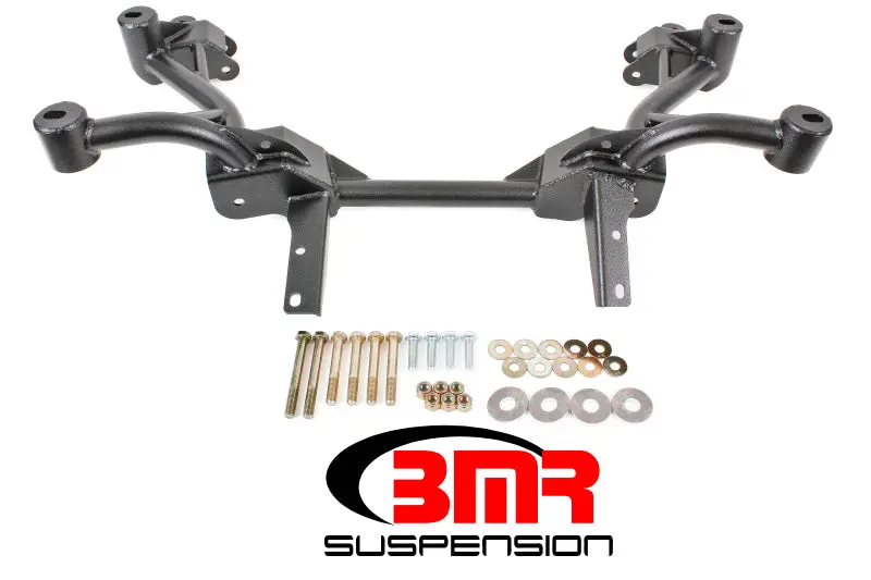 Bmr 82-82 3Rd Gen F-Body K-Member W/ No Motor Mounts And Pinto Rack Mounts - Black Hammertone 1