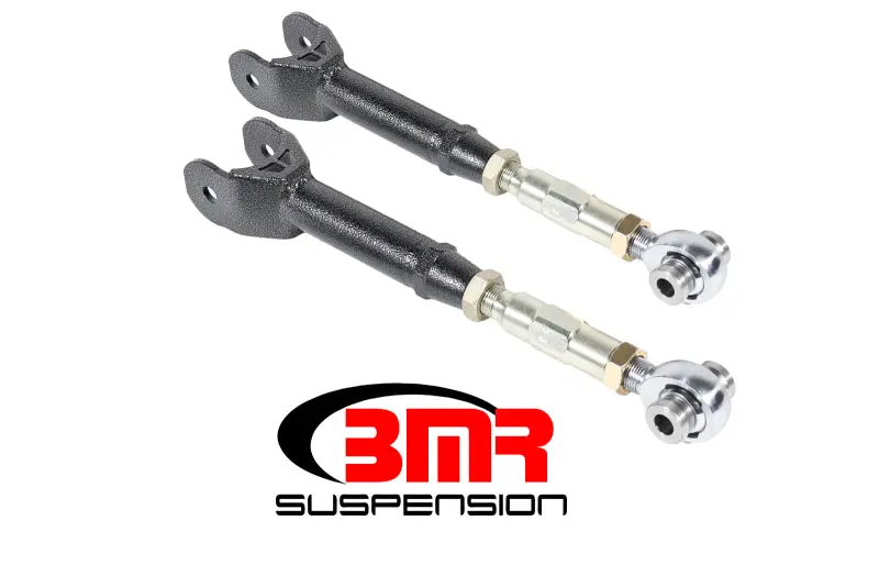 Bmr 16-17 6Th Gen Camaro Lower Trailing Arms W/ On-Car Adj. Rod Ends - Black Hammertone 1