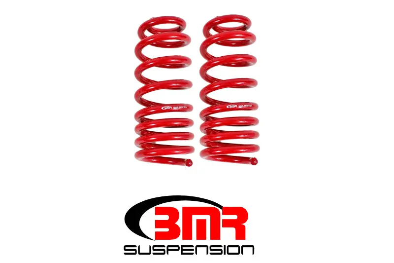 Bmr 93-02 F-Body Front Handling Version Lowering Springs - Red 1