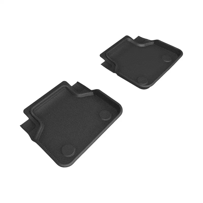 3D Maxpider 2018+ Bmw 8 Series Gran Coupe Rwd Kagu 2Nd Row Floormat - Black 1