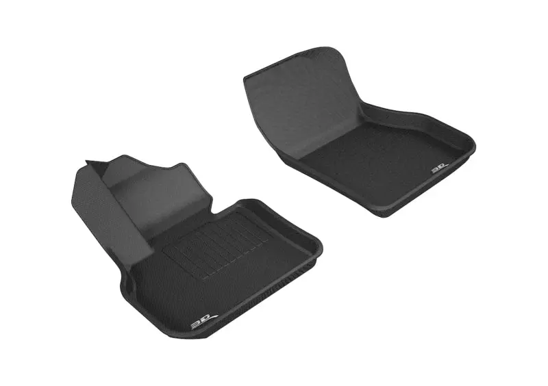 3D Maxpider 2017-2019 Mini Countryman Kagu 1St Row Floormat - Black 1