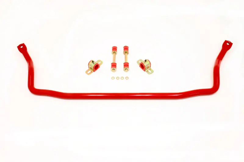 Bmr 70-81 2Nd Gen F-Body Front Solid 1.25In Sway Bar Kit W/ Bushings - Red 1
