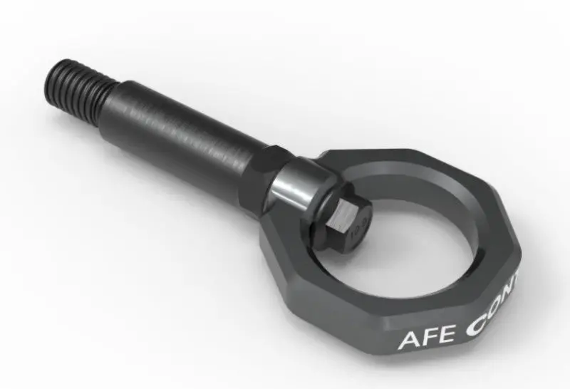 Afe Control Front Tow Hook Grey Bmw F-Chassis 2/3/4/M 1