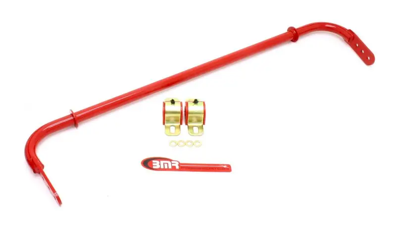 Bmr 10-11 5Th Gen Camaro Rear Hollow 25Mm Adj. Sway Bar Kit W/ Bushings - Red 1