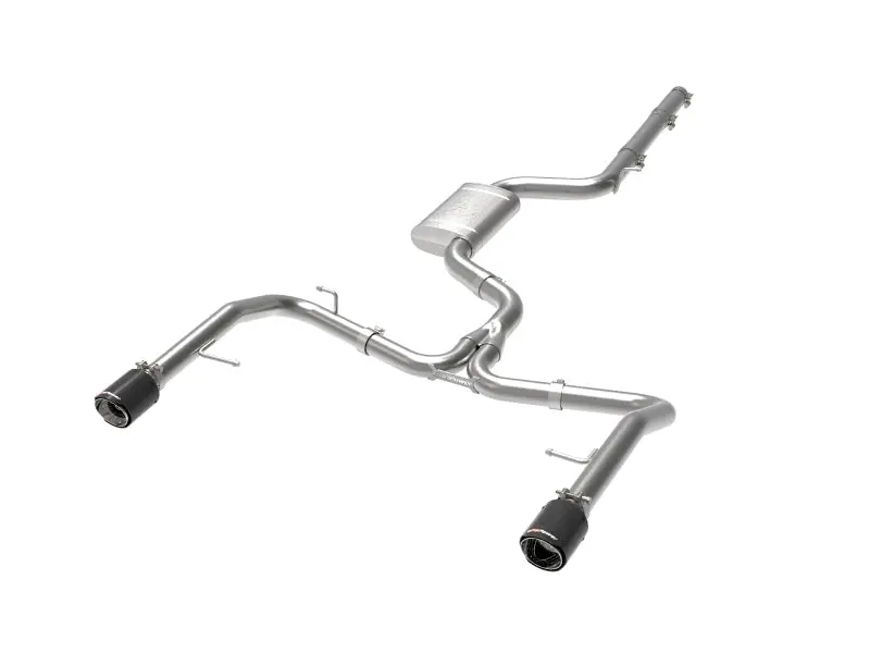 Afe 19-21 Vw Jetta Gli (Mkvii) L4-2.0L (T) Mach Force-Xp 304 Ss Cat-Back Exhaust System Carbon Tips 1