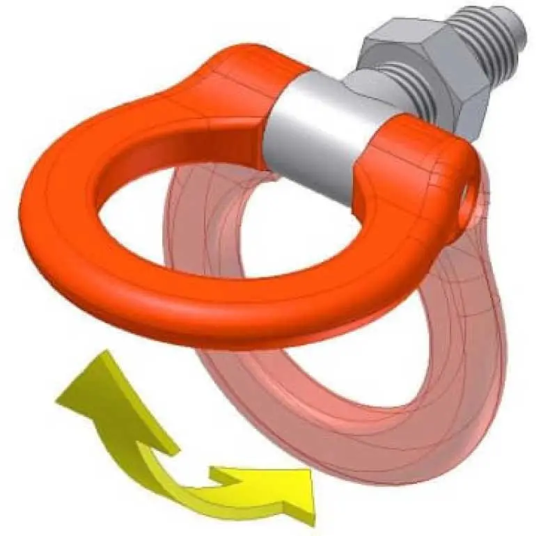 Cusco Tow Hook Swivel Joint Rear Honda Fit 1