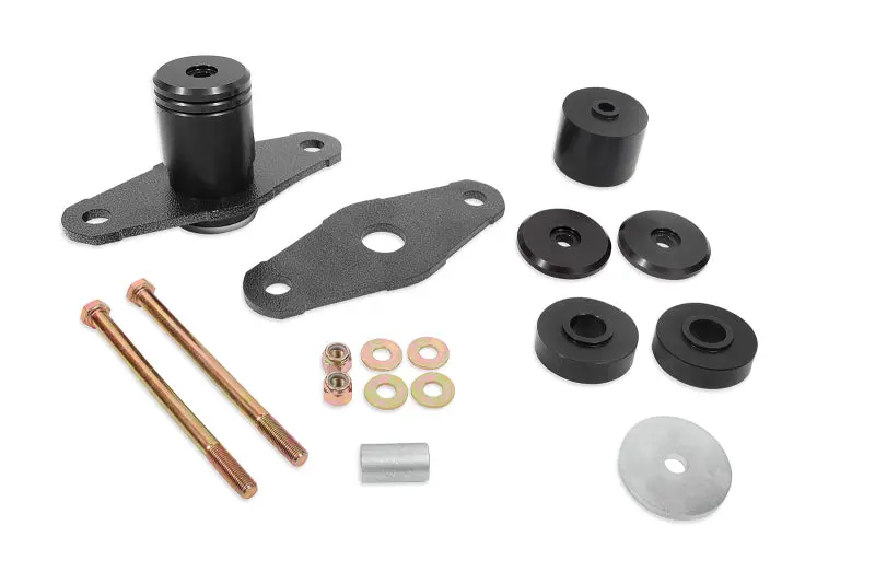 Bmr 11-18 Dodge Challenger Motor Mount Solid Bushing Upgrade Kit - Black Anodized 1