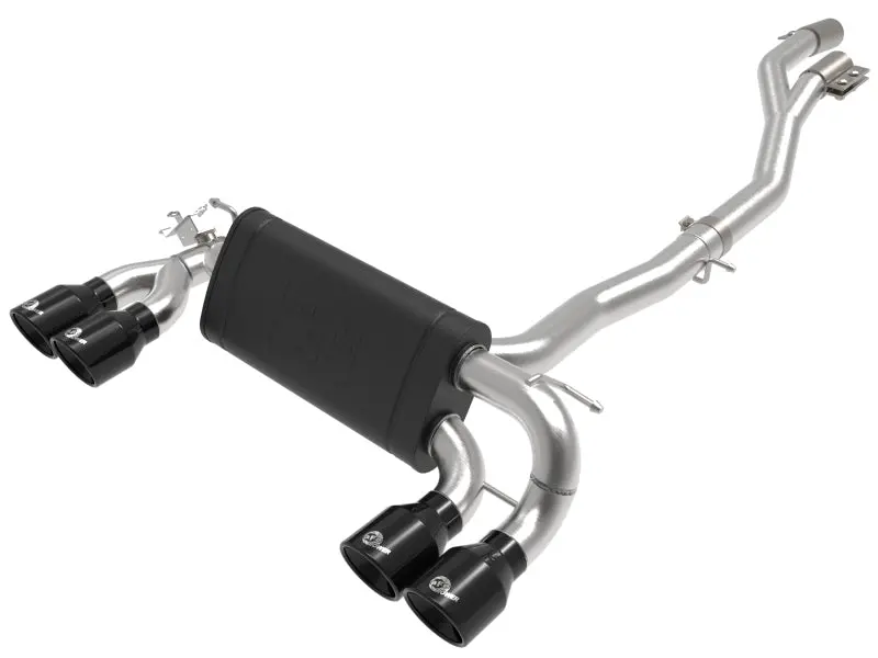 Afe Machforce Xp Exhausts Cat-Back Ss 19-21 Bmw M2 Competition L6-3.0L W/Black Tips 1