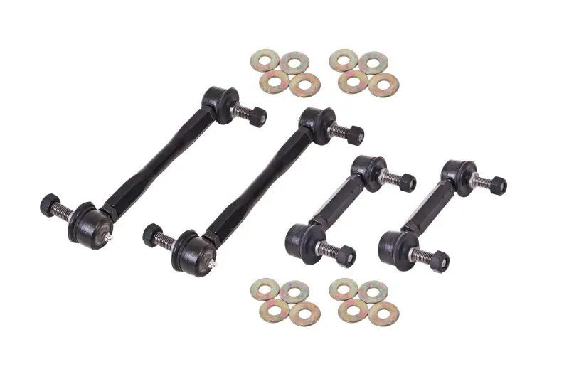 Bmr 15-17 S550 Mustang Front And Rear Sway Bar End Link Kit - Black 1