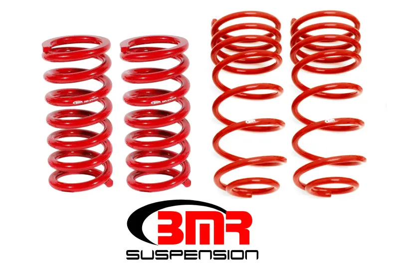 Bmr 82-82 3Rd Gen F-Body Lowering Spring Kit (Set Of 4) - Red 1
