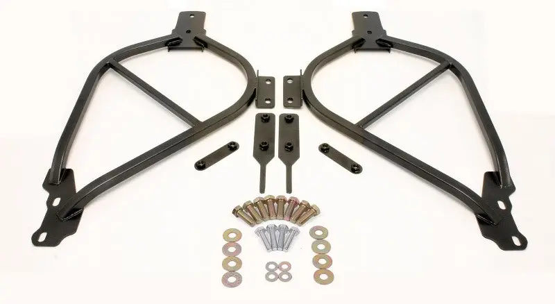 Bmr 14-17 Chevy Ss Bolt-On Subframe Connectors - Black Hammertone 1