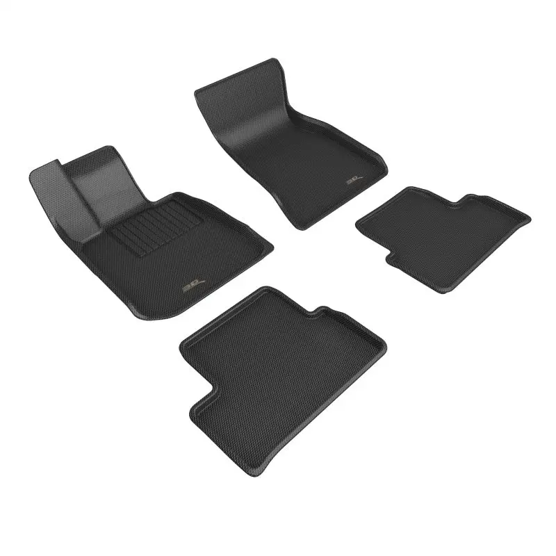 3D Maxpider 22-23 Bmw I4 (G2 6) R1 R2 Floor Mat - Kagu Black 1