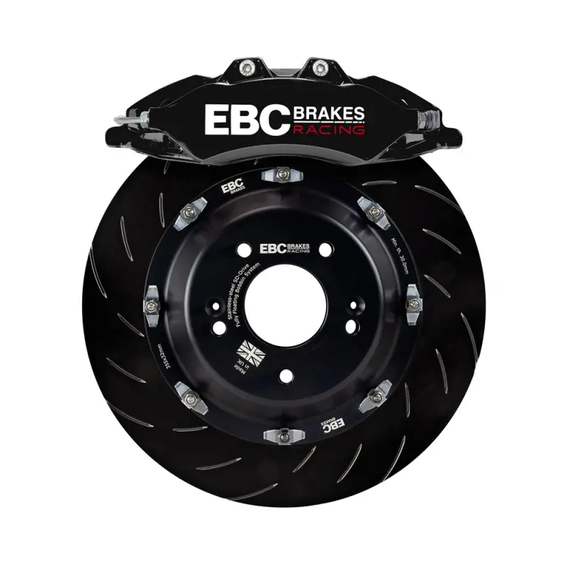 Ebc Racing 2019+ Bmw M235i (F44) Black 6 Piston Apollo Calipers 355Mm Rotors Front Big Brake Kit 1