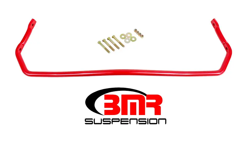 Bmr 78-87 G-Body Rear Solid 1.0In Sway Bar Kit - Red 1
