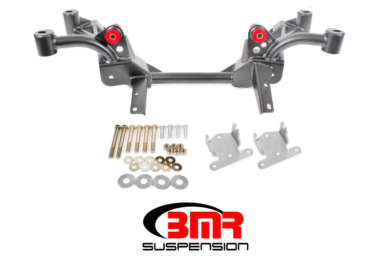 Bmr 82-92 3Rd Gen F-Body K-Member W/ Sbc/Bbc Motor Mounts And Pinto Rack Mounts - Black Hammertone 1