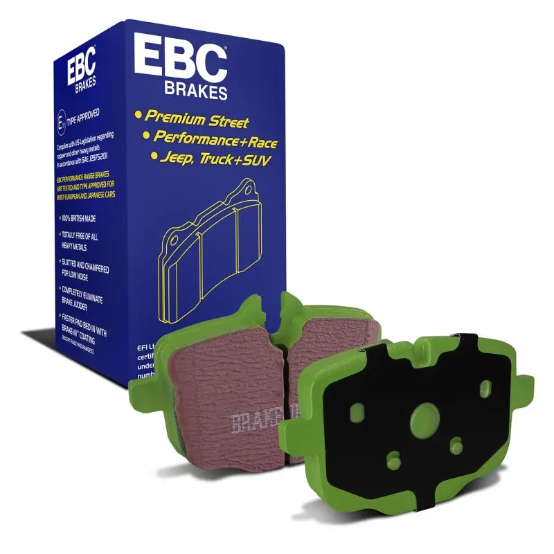 Ebc 10+ Bmw 535I 3.0 Turbo (F10) Greenstuff Rear Brake Pads 1