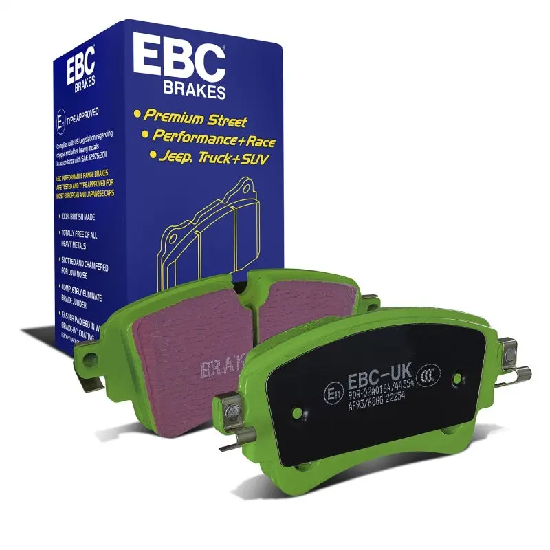 Ebc 2018+ Audi A4 Allroad Quattro 2.0L Turbo Greenstuff Rear Brake Pads 1